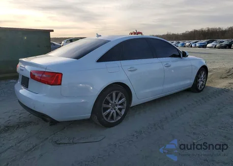 2013 Audi A6 Premium Plus z USA, uszkodzony, nr VIN WAUGFAFC7DN063459